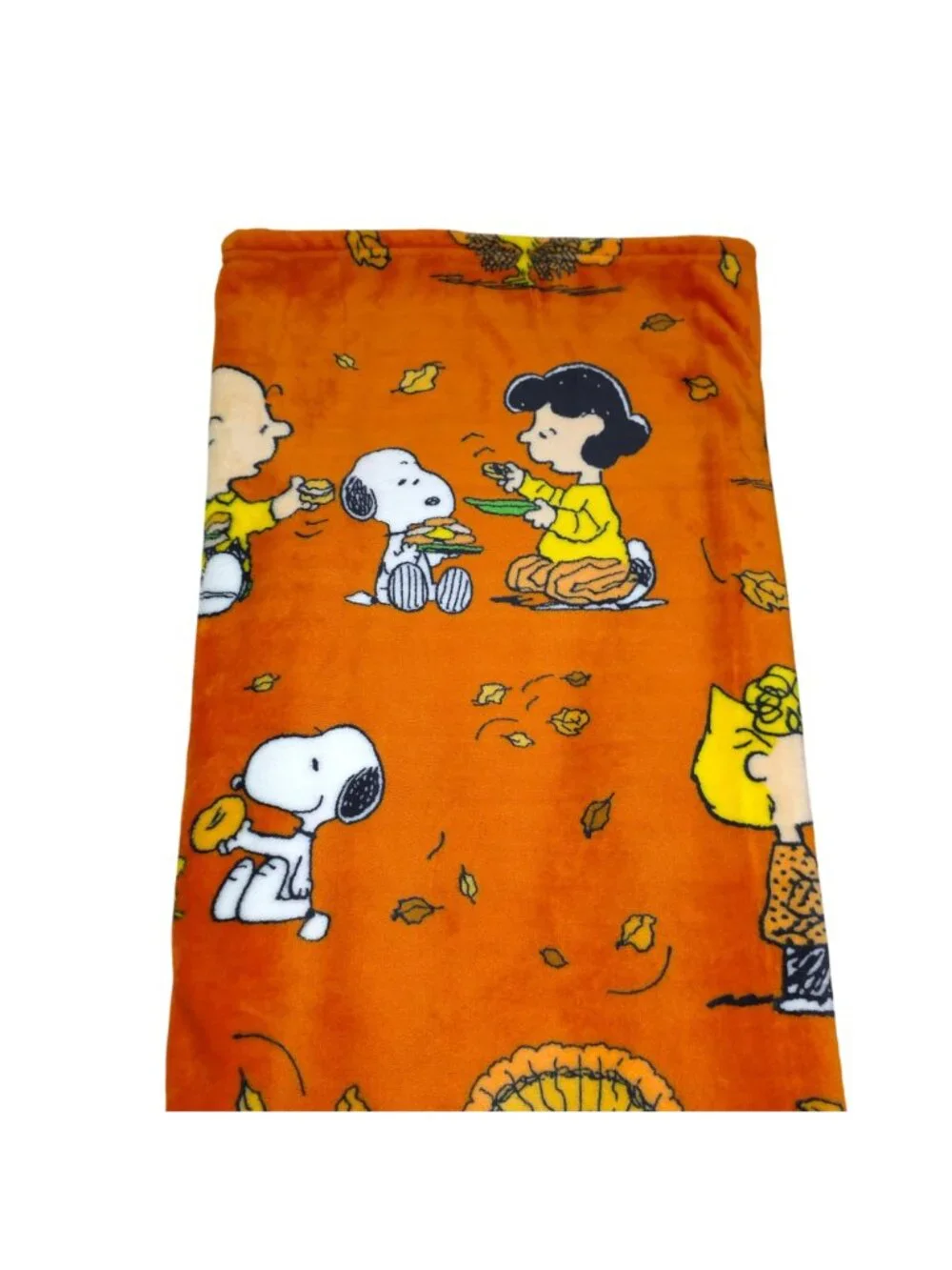 Peanuts Thanksgiving Soft Plush Throw Blanket 50